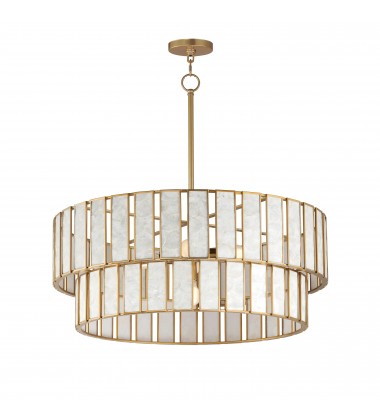  Miramar 6-Light Chandlelier-(12806CZNAB)-Maxim