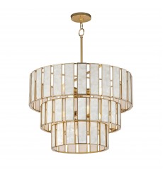 Miramar 7-Light Chandelier-(12808CZNAB)-Maxim  Miramar 7-Light Chandelier-(12808CZNAB)-Maxim