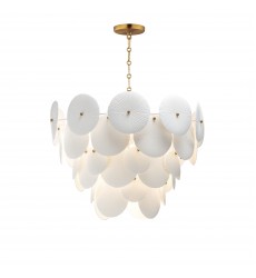  Isla 5-Light Pendant-(12825WTNAB)-Maxim