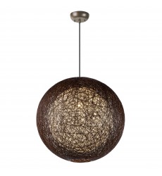 Bali 1-Light Pendant-(14407CHWT)-Maxim  Bali 1-Light Pendant-(14407CHWT)-Maxim