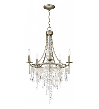  Cebu 5-Light Chandelier-(14425CZGS)-Maxim