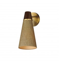  Sumatra 1-Light Sconce-(14480GCNAB)-Maxim