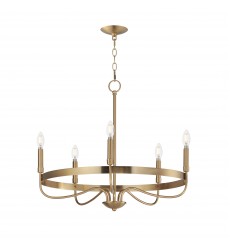  Frankie 5-Light Chandelier-(14495HR)-Maxim