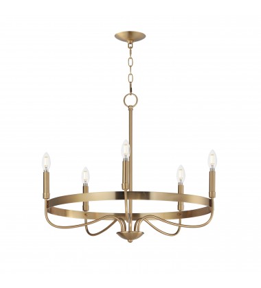  Frankie 5-Light Chandelier-(14495HR)-Maxim