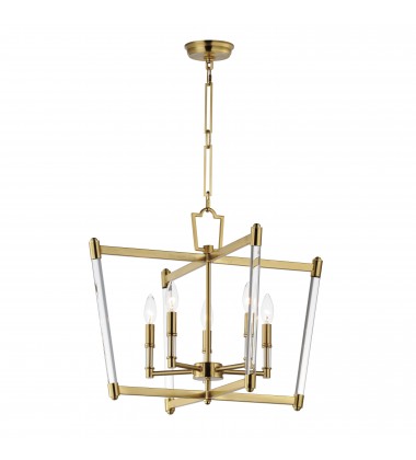  Lucent 5-Light Chandelier-(16103CLHR)-Maxim