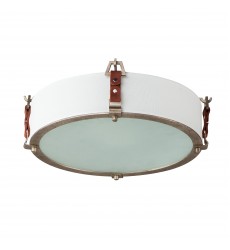  Sausalito 3-Light Flush Mount-(16130FTWZBSD)-Maxim