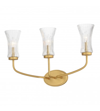  Camelot 3-Light Sconce-(16153CRNAB)-Maxim
