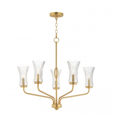  Camelot 5-Light Chandelier-(16155CRNAB)-Maxim