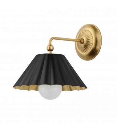  Primrose 1-Light Wall Sconce-(18051BKGL)-Maxim