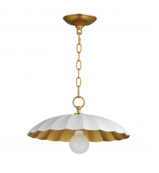  Primrose 1-Light Pendant-(18055MWGL)-Maxim