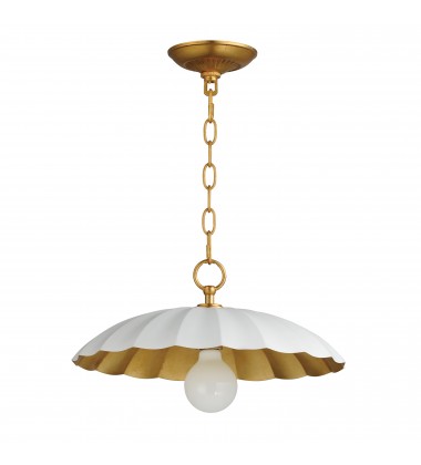  Primrose 1-Light Pendant-(18055MWGL)-Maxim