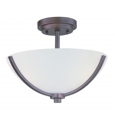  Deven 3-Light Semi-Flush Mount-(20031SWOI)-Maxim