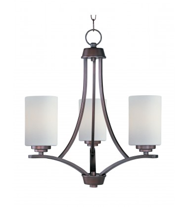  Deven 3-Light Chandelier-(20033SWOI)-Maxim