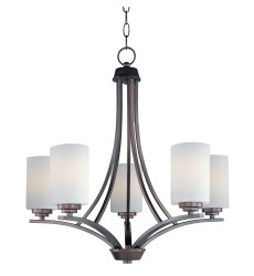  Deven 5-Light Chandelier-(20035SWOI)-Maxim