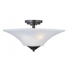  Aurora 2-Light Semi-Flush Mount-(20091FTOI)-Maxim