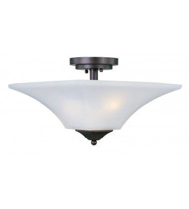  Aurora 2-Light Semi-Flush Mount-(20091FTOI)-Maxim