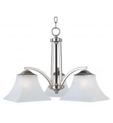 Aurora 3-Light Chandelier-(20094FTSN)-Maxim  Aurora 3-Light Chandelier-(20094FTSN)-Maxim