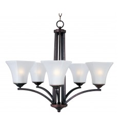 Aurora 5-Light Chandelier-(20095FTOI)-Maxim  Aurora 5-Light Chandelier-(20095FTOI)-Maxim