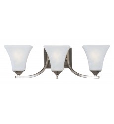 Aurora 3-Light Bath Vanity-(20100FTSN)-Maxim  Aurora 3-Light Bath Vanity-(20100FTSN)-Maxim