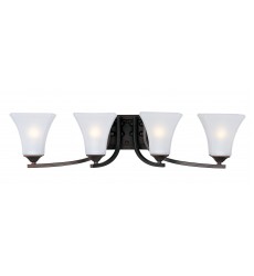 Aurora 4-Light Bath Vanity-(20101FTOI)-Maxim  Aurora 4-Light Bath Vanity-(20101FTOI)-Maxim