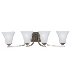 Aurora 4-Light Bath Vanity-(20101FTSN)-Maxim  Aurora 4-Light Bath Vanity-(20101FTSN)-Maxim
