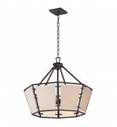 Montauk 4-Light Chandelier-(20265CVBK)-Maxim Montauk 4-Light Chandelier-(20265CVBK)-Maxim