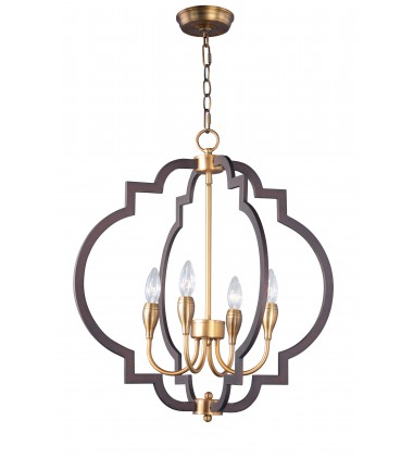  Crest 4-Light Chandelier-(20293OIAB)-Maxim