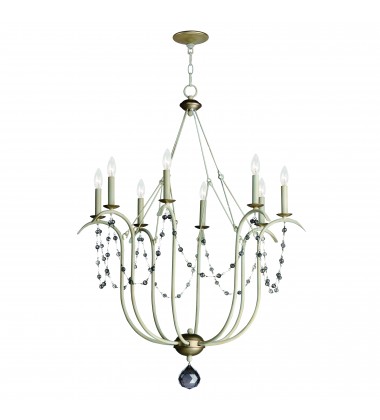  Formosa 8-Light Chandelier-(20488ECVG)-Maxim