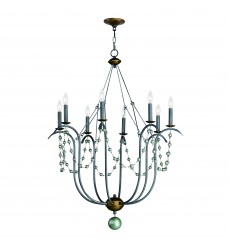  Formosa 8-Light Chandelier-(20488GN)-Maxim