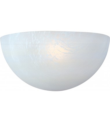  Essentials 1-Light Wall Sconce-(20585MRWT)-Maxim