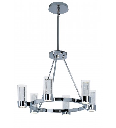  Sync 6-Light LED Chandelier-(20907CLPC)-Maxim