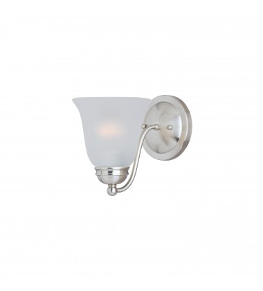 Basix 1-Light Wall Sconce-(2120FTSN)-Maxim  Basix 1-Light Wall Sconce-(2120FTSN)-Maxim