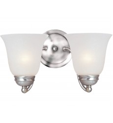 Basix 2-Light Bath Vanity-(2121FTSN)-Maxim  Basix 2-Light Bath Vanity-(2121FTSN)-Maxim