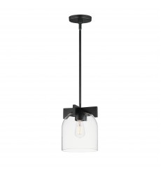 Scoop 1-Light Pendant/Flush Mount-(21230CLBK)-Maxim Scoop 1-Light Pendant/Flush Mount-(21230CLBK)-Maxim