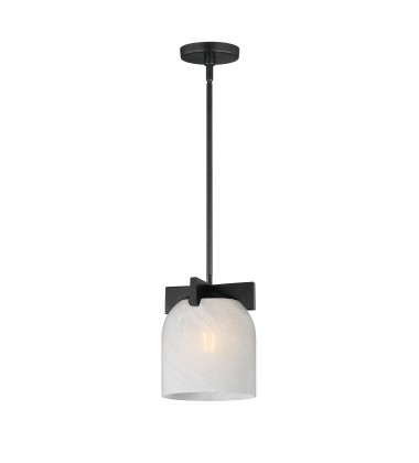  Scoop 1-Light Pendant/Flush Mount-(21230MRBK)-Maxim