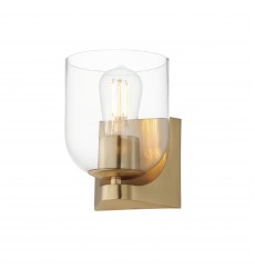  Scoop 1-Light Bath Vanity-(21231CLNAB)-Maxim