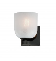  Scoop 1-Light Bath Vanity-(21231MRBK)-Maxim
