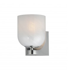  Scoop 1-Light Bath Vanity-(21231MRPC)-Maxim
