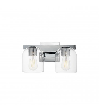  Scoop 2-Light Bath Vanity-(21232CLPC)-Maxim
