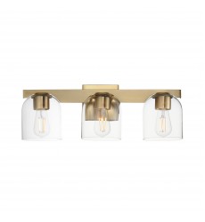  Scoop 3-Light Bath Vanity-(21233CLNAB)-Maxim