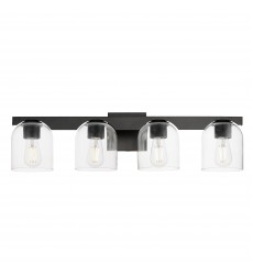  Scoop 4-Light Bath Vanity-(21234CLBK)-Maxim