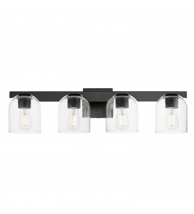 Scoop 4-Light Bath Vanity-(21234CLBK)-Maxim