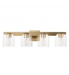  Scoop 4-Light Bath Vanity-(21234CLNAB)-Maxim