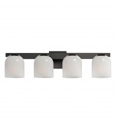  Scoop 4-Light Bath Vanity-(21234MRBK)-Maxim
