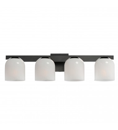  Scoop 4-Light Bath Vanity-(21234MRBK)-Maxim