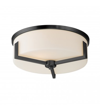 Dart 3-Light Flush Mount-(21280SWBK)-Maxim Dart 3-Light Flush Mount-(21280SWBK)-Maxim