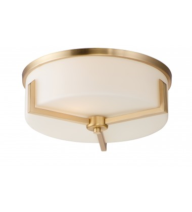  Dart 3-Light Flush Mount-(21280SWSBR)-Maxim