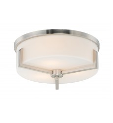  Dart 3-Light Flush Mount-(21280SWSN)-Maxim