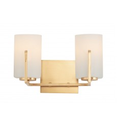  Dart 2-Light Bath Vanity-(21282SWSBR)-Maxim