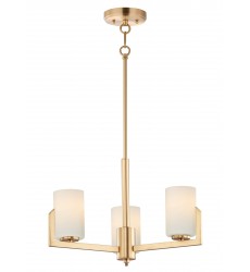 Dart 3-Light Chandelier-(21285SWSBR)-Maxim